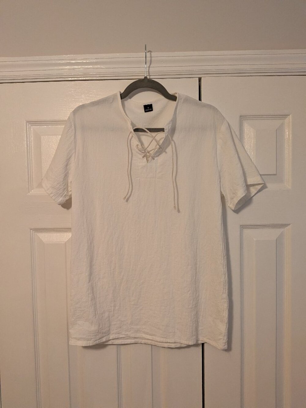 Men's Lace-up Shirt